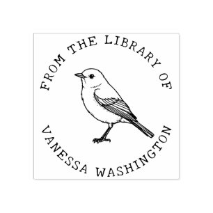 Skapa din egen amerikanska Robin från Bibliotek Stämpel