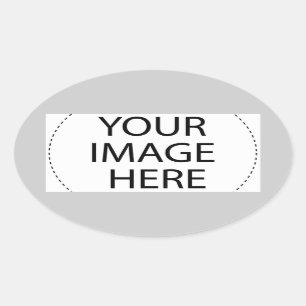 SKAPA DIN EGEN - ANPASSA DETTA OVALT KLISTERMÄRKE