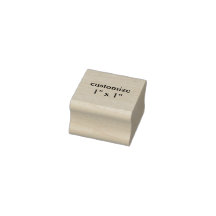 skapa din egen anpassad 1" x 1" utan handtag