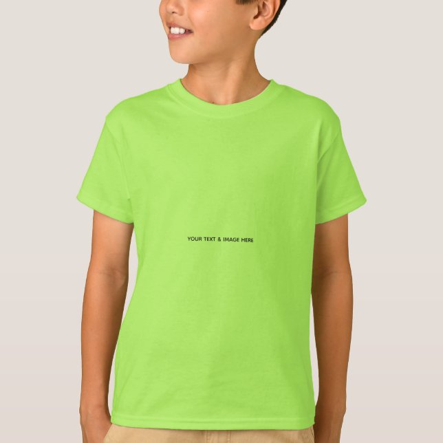 Skapa din egen anpassad t shirt (Framsida)