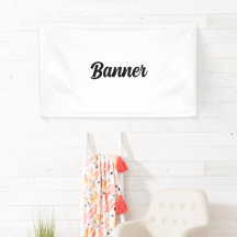 Skapa din egen anpassade 3' x 5' vinylbanner