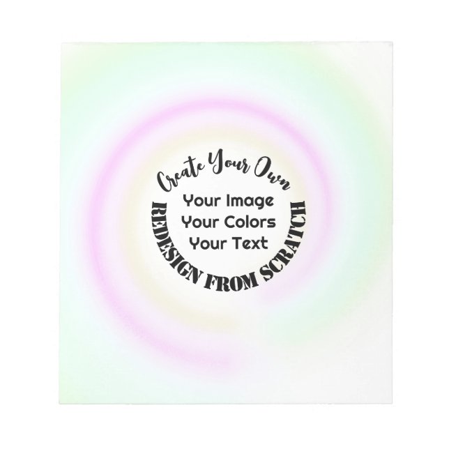 Skapa din egen anpassade anteckningsblock (Framsida)