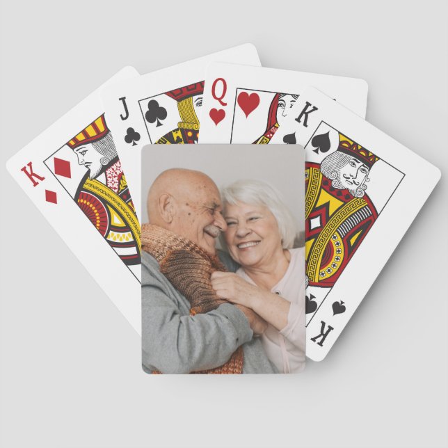 Skapa din egen anpassade bild casinokort (Baksidan)