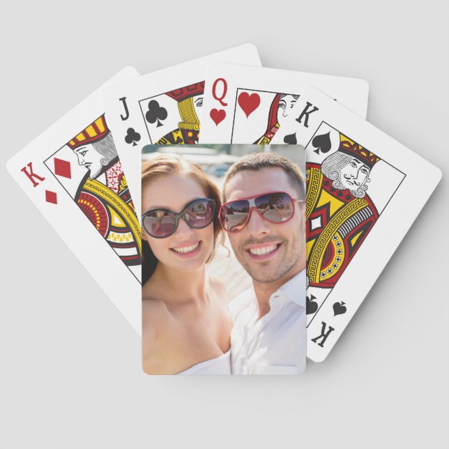 Skapa din egen anpassade bild casinokort (Baksidan)