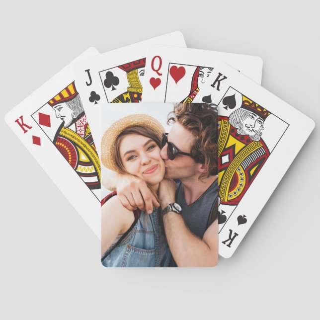 Skapa din egen anpassade bild casinokort (Baksidan)
