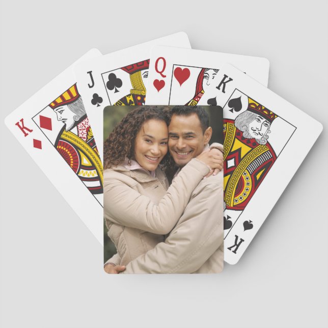 Skapa din egen anpassade bild casinokort (Baksidan)