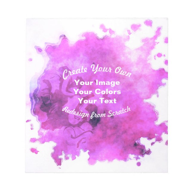 Skapa din egen anpassade design anteckningsblock (Framsida)