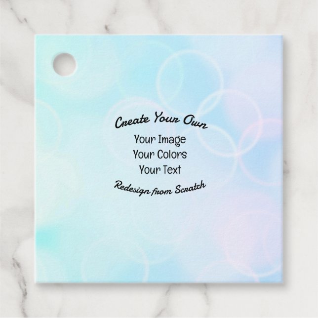 Skapa din egen anpassade design/logotyp gåvor etiketter (Framsida)