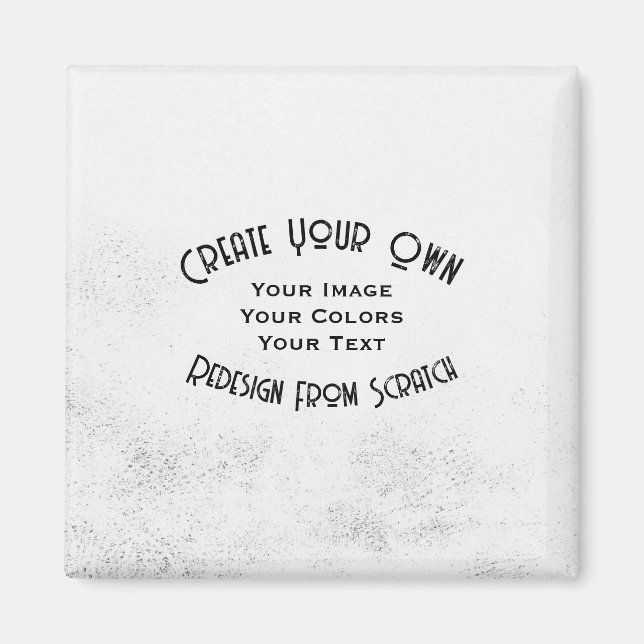 Skapa din egen anpassade design magnet (Framsidan)