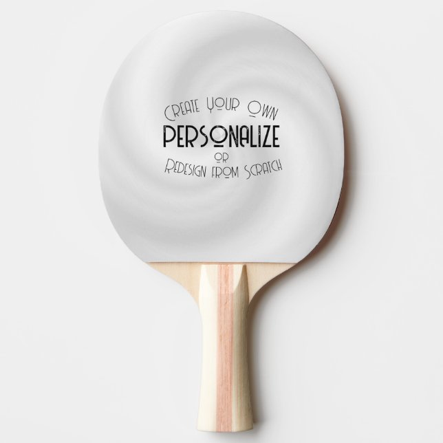 Skapa din egen anpassade design pingisracket (Framsidan)