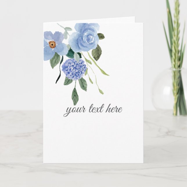 Skapa din egen anpassade design tack kort (Framsida)