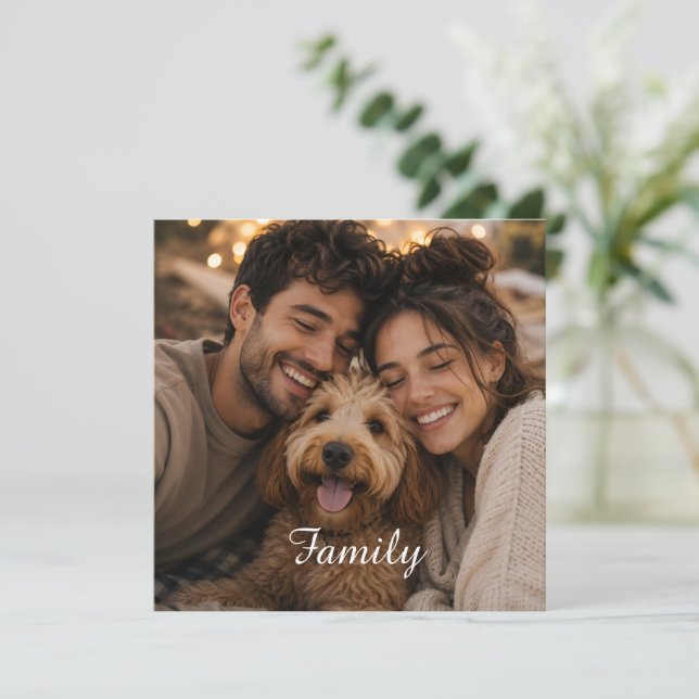 Skapa din egen anpassade familj (Stående Fram)