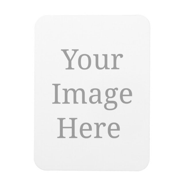 Skapa din egen anpassade foto  magnet (Vertikal)