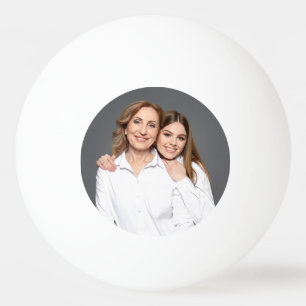 Skapa din egen anpassade foto Mamma och jag Pingisboll