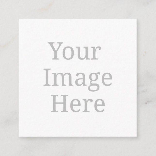 Skapa din egen anpassade  fyrkantigt visitkort (Framsida)