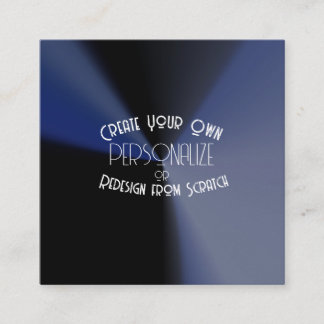 Skapa din egen anpassade fyrkantigt visitkort