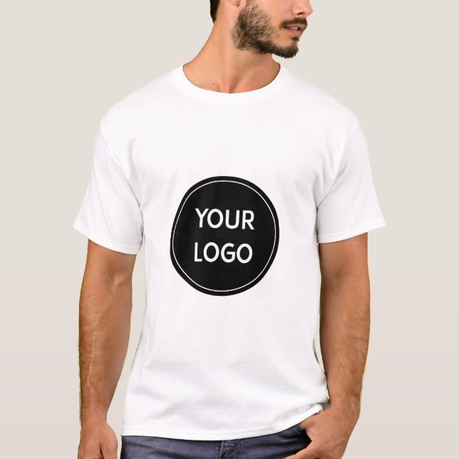 Skapa din egen anpassade herrbas t-shirt (Framsida)