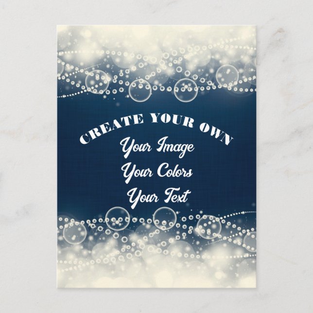 Skapa din egen anpassade inbjudan vykort (Framsida)