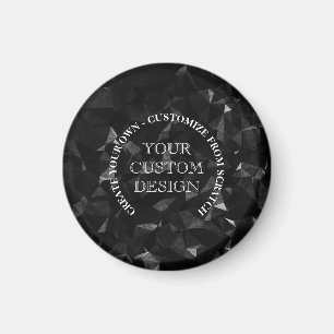 Skapa din egen anpassade logotyp/design magnet
