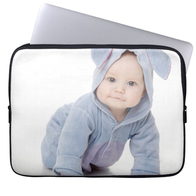 Skapa din egen anpassade moderna barnfoto laptop fodral (Framsidan)