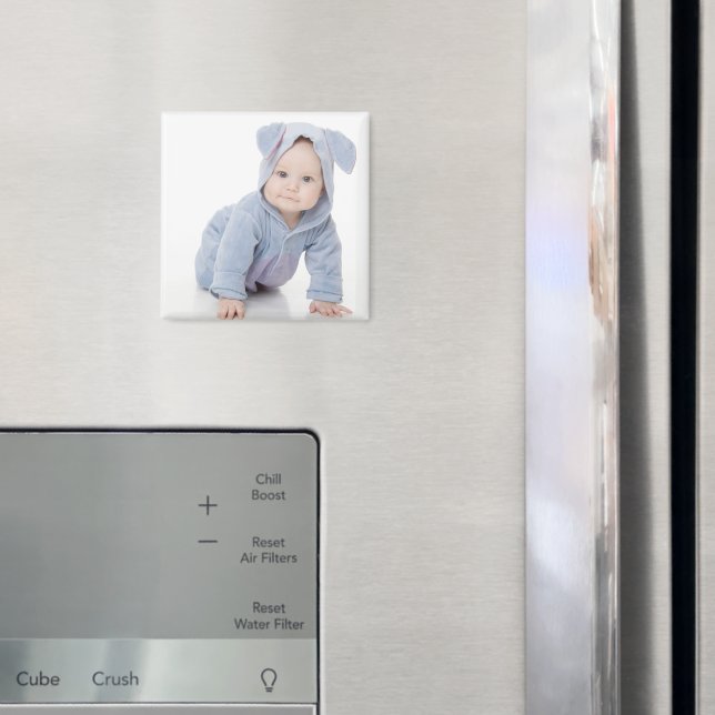 Skapa din egen anpassade moderna barnfoto magnet (In Situ (Fridge))