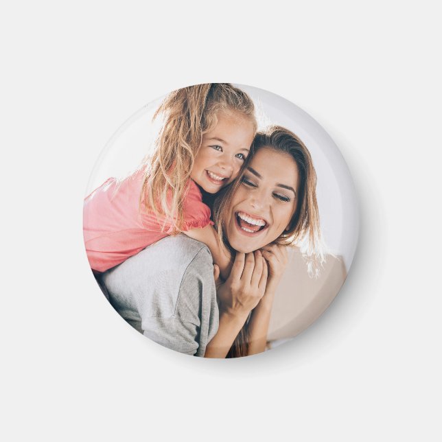 Skapa din egen anpassade Morsdag present med foto Magnet (Framsidan)