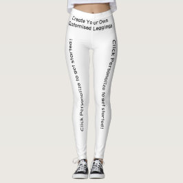 Skapa din egen anpassade Personlig Leggings