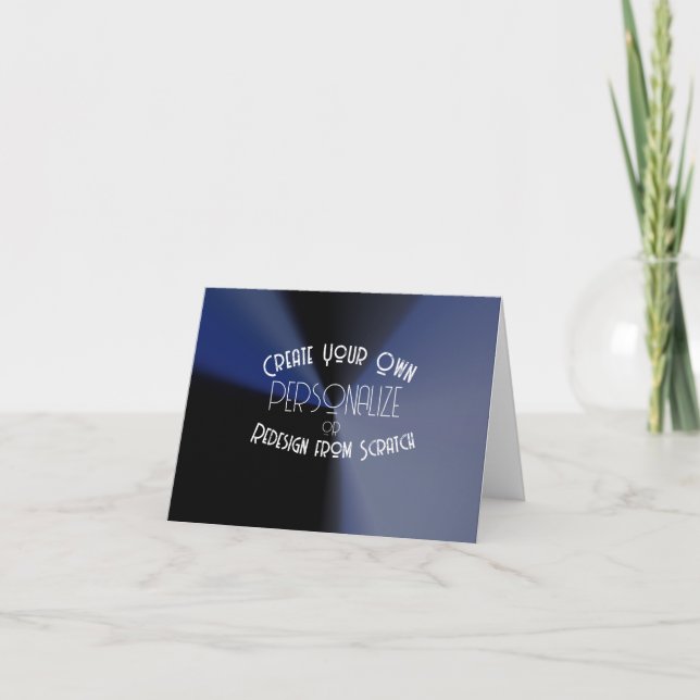 Skapa din egen anpassade tack kort (Framsida)