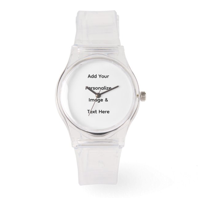 skapa din egen anpassade text personalisera armbandsur (Framsida)