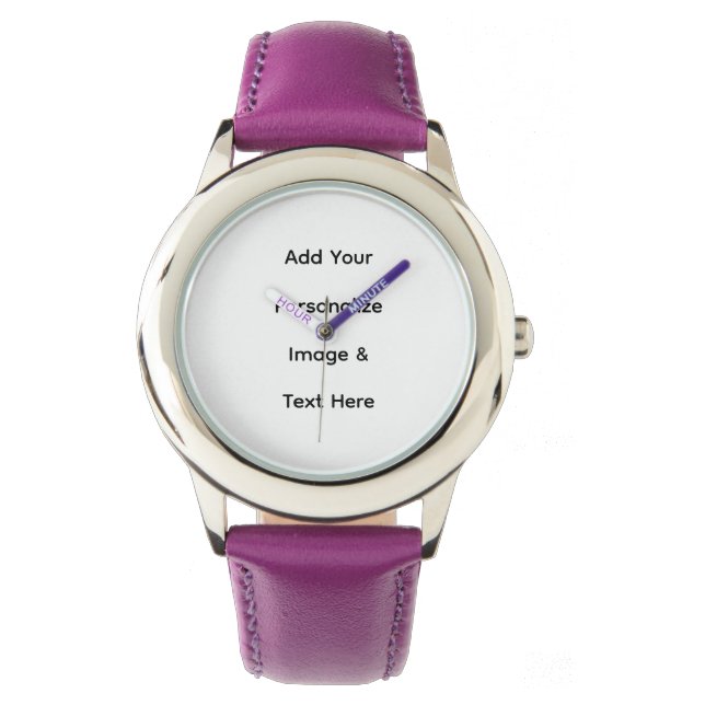 skapa din egen anpassade text personalisera armbandsur (Framsida)