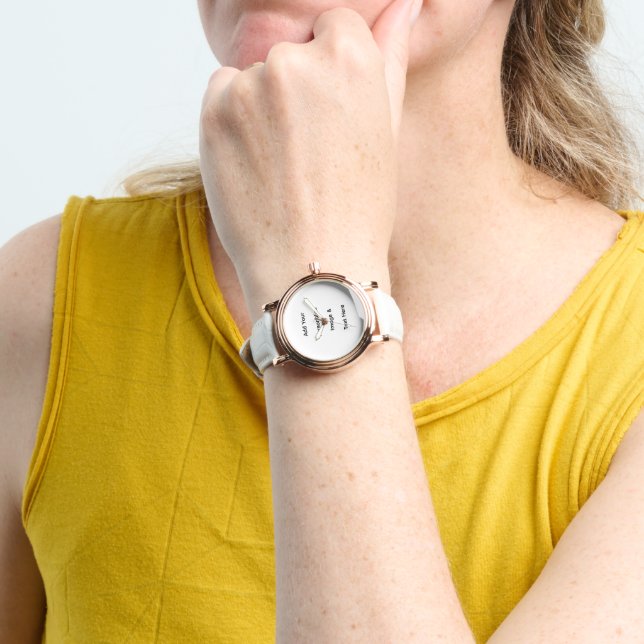 skapa din egen anpassade text personalisera armbandsur (Handled)