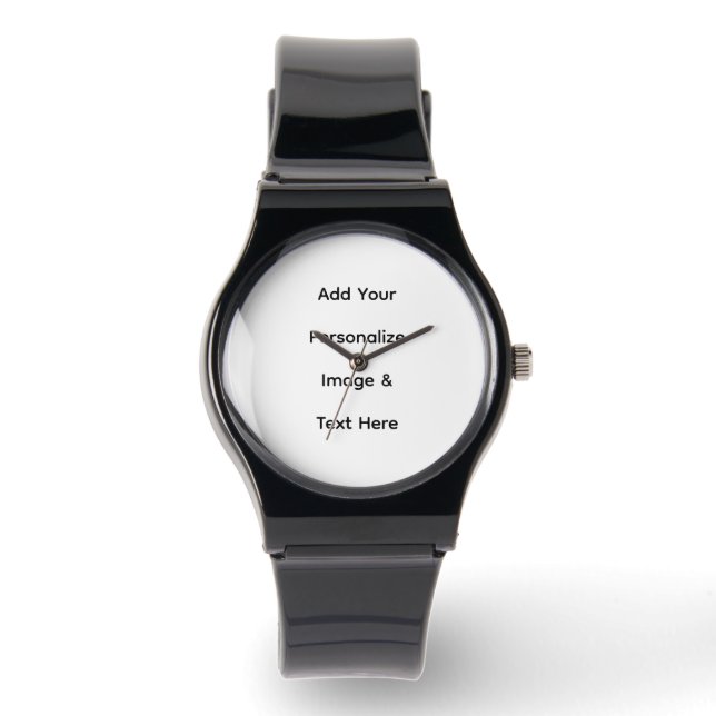 skapa din egen anpassade text personalisera armbandsur (Framsida)
