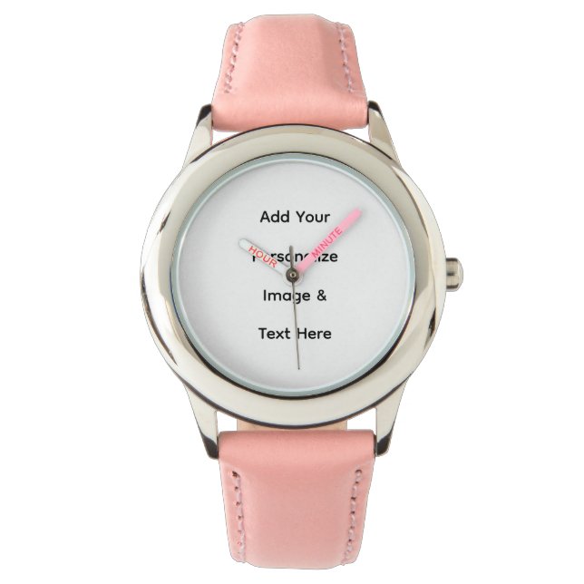 skapa din egen anpassade text personalisera armbandsur (Framsida)