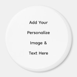 skapa din egen anpassade text personalisera magnet