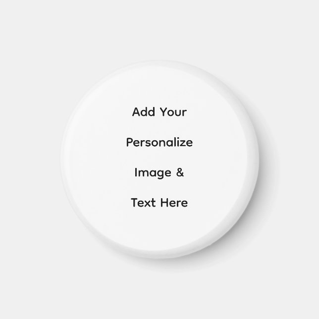 skapa din egen anpassade text personalisera magnet (Framsidan)