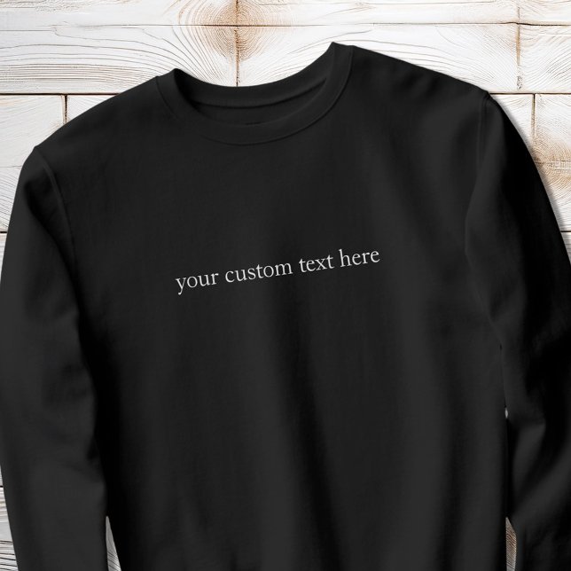 Skapa din egen anpassade text Personlig T Shirt (Skapare uppladdad)