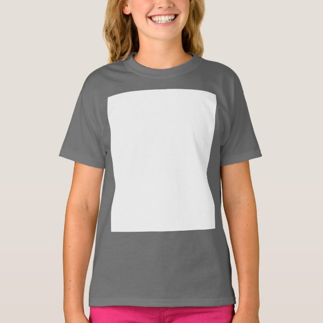 Skapa din egen anpassade vita  t shirt (Framsida)