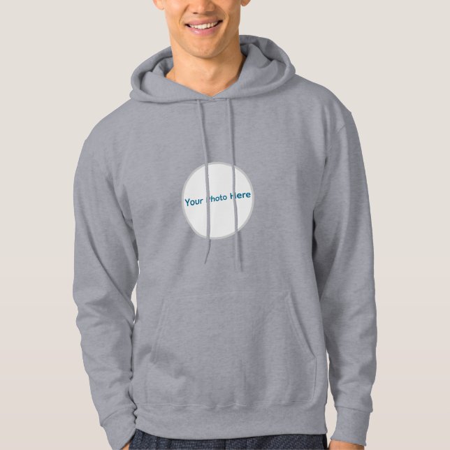 Skapa din egen anpassning hoodie (Framsida)