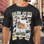 Skapa din egen Anpassningsbar 21 fotokollage T Shirt<br><div class="desc">Skapa din egen moderna fotokollage t-shirt med 21 av ditt favoritprogram bilder i ett trendig som överlappar bild-stil-filmdesign. Lägg till din egen anpassningsbar för valfritt tillfälle.</div>