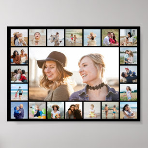 Skapa din egen Anpassningsbar 21 Photo Editable Fä Poster
