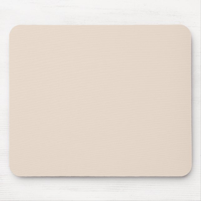 Skapa din egen Anpassningsbar Almond Beige Musmatta (Framsidan)
