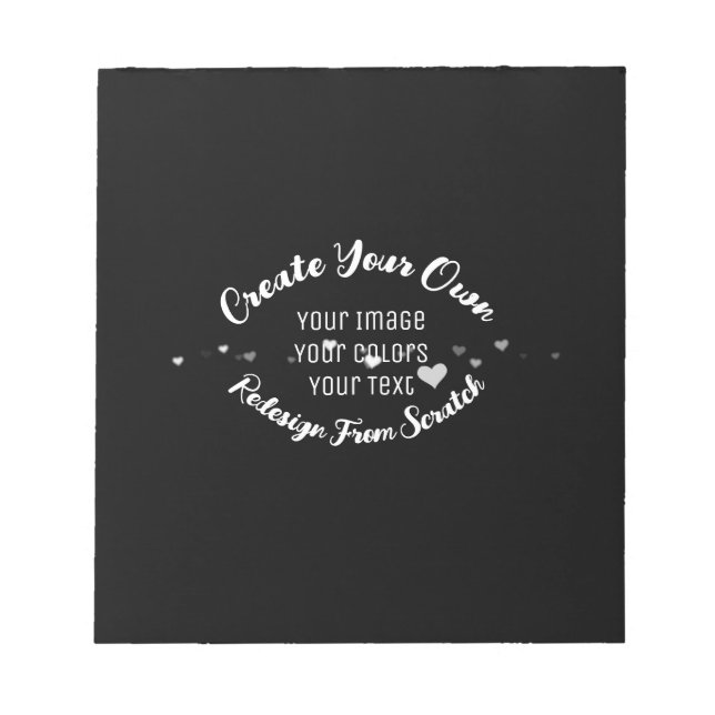 Skapa din egen Anpassningsbar Anteckningsblock (Framsida)