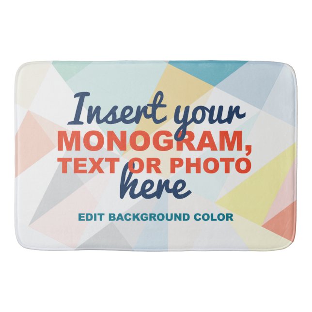 Skapa din egen Anpassningsbar Badrumsmatta (Framsidan)