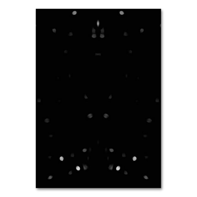 Skapa din egen Anpassningsbar Bordsnummer (Framsidan)