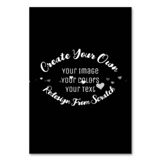 Skapa din egen Anpassningsbar Bordsnummer