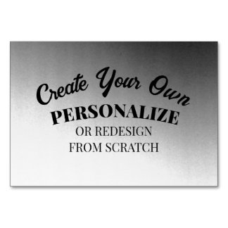 Skapa din egen Anpassningsbar Bordsnummer