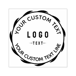 Skapa din egen Anpassningsbar Business Logotyp Rub Stämpel