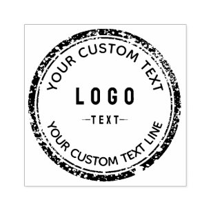 Skapa din egen Anpassningsbar Business Logotyp Rub Stämpel