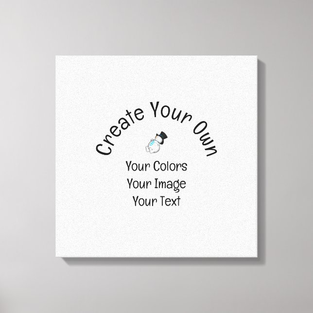 Skapa din egen Anpassningsbar Canvastryck (Framsida)