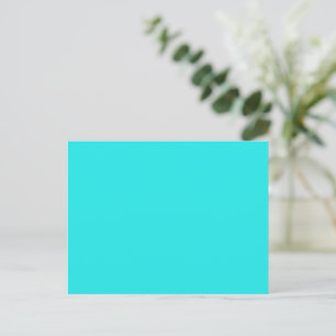Skapa din egen anpassningsbar cyan vykort